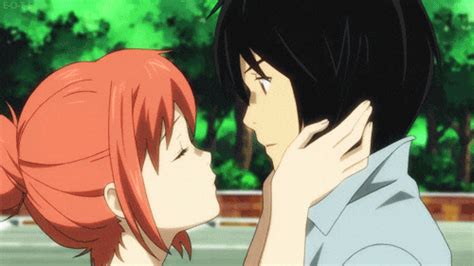 kiss gif anime|Anime Kiss Gifs